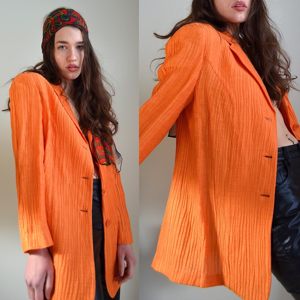 designer gianfranco ferre forma lightweight jacket